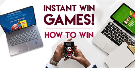instant win|How to Win Instant Win Games .